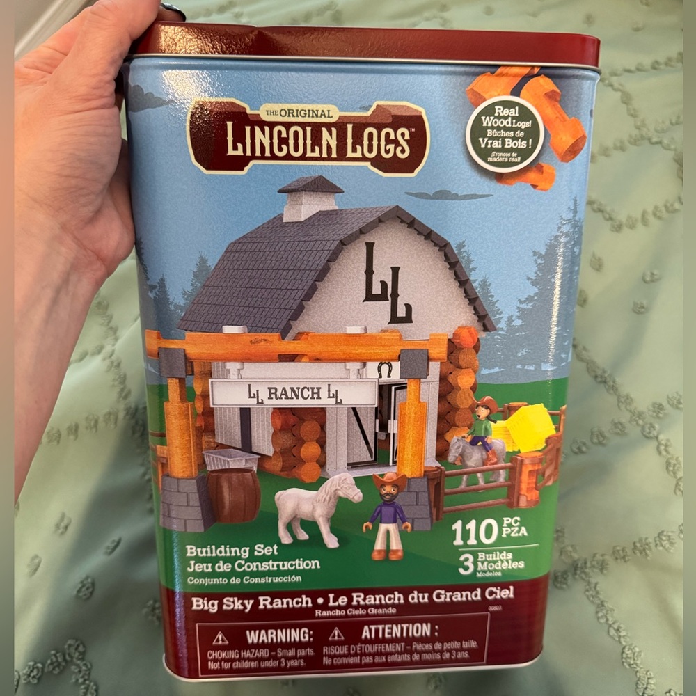 New Lincoln logs playset